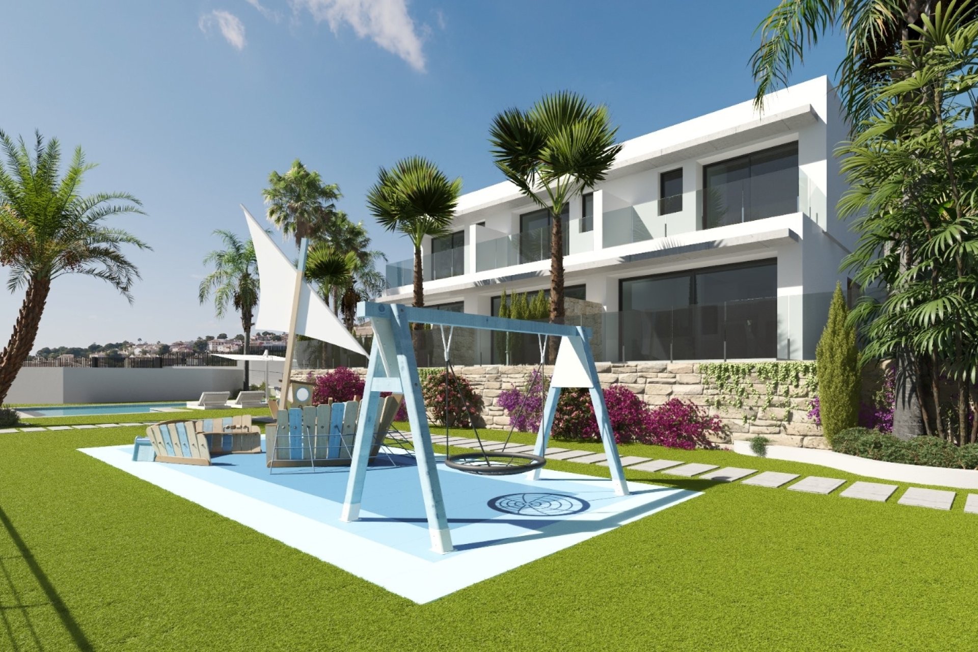 New Build - Semi-detached house -
Finestrat