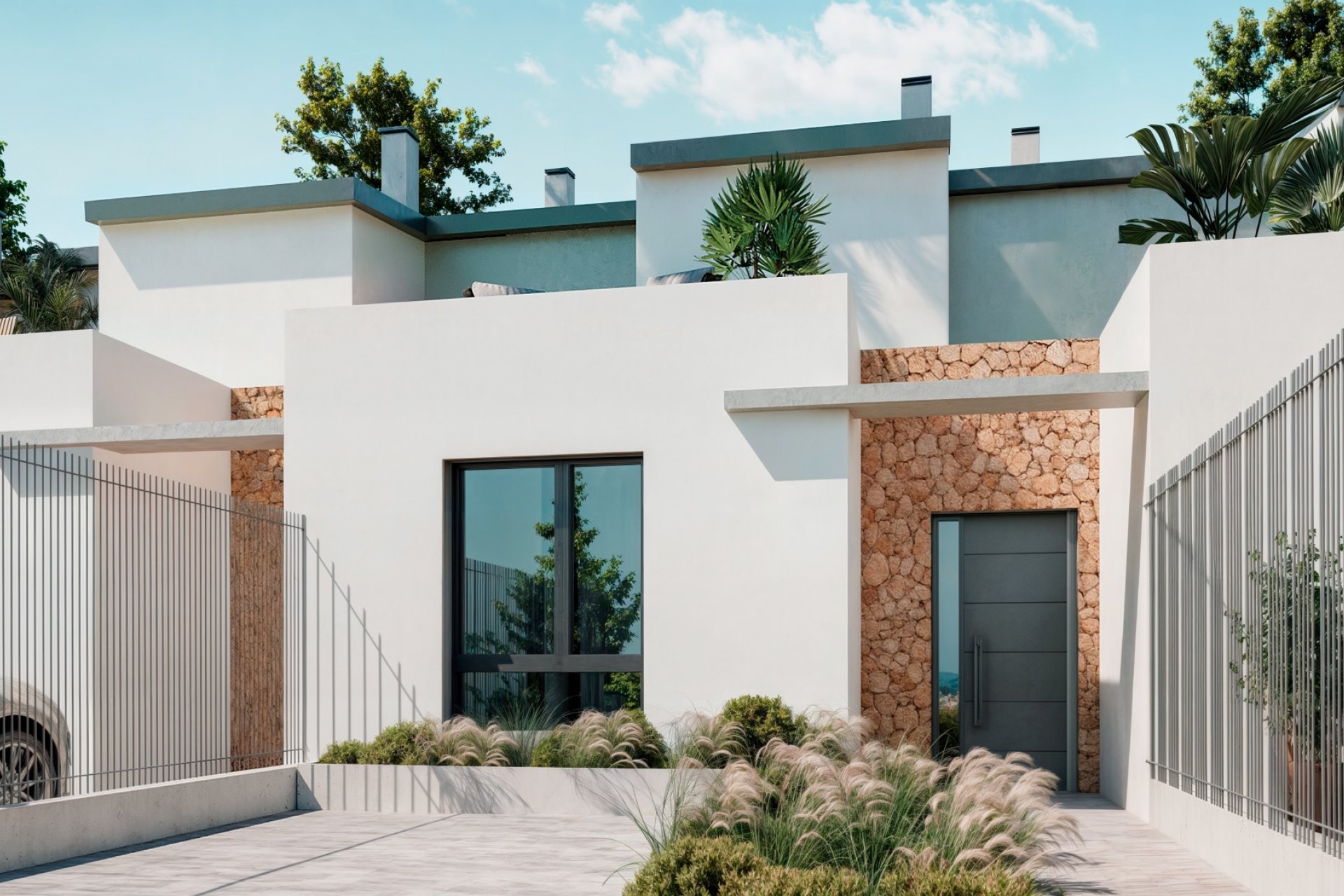 Nieuwbouw Woningen - Twee-onder-een-kapwoning  -
Finestrat