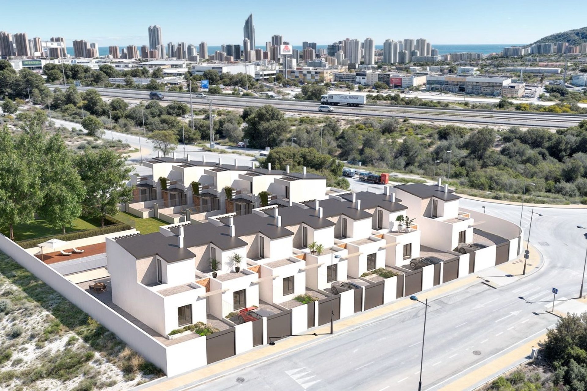 Nieuwbouw Woningen - Twee-onder-een-kapwoning  -
Finestrat