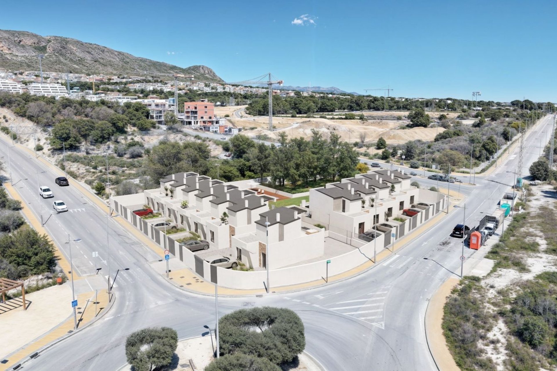 Nieuwbouw Woningen - Twee-onder-een-kapwoning  -
Finestrat