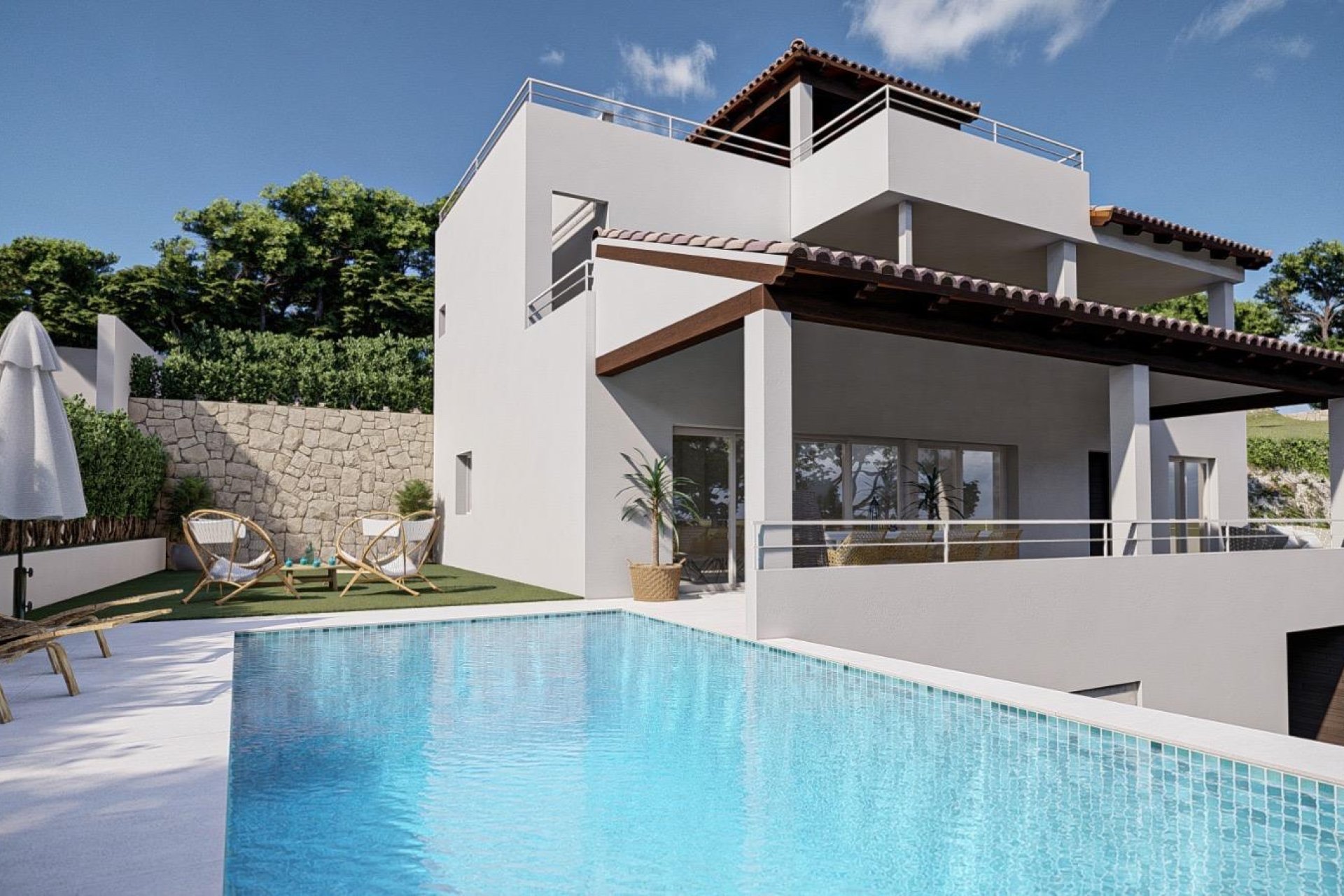 Nieuwbouw Woningen - Villa -
Altea