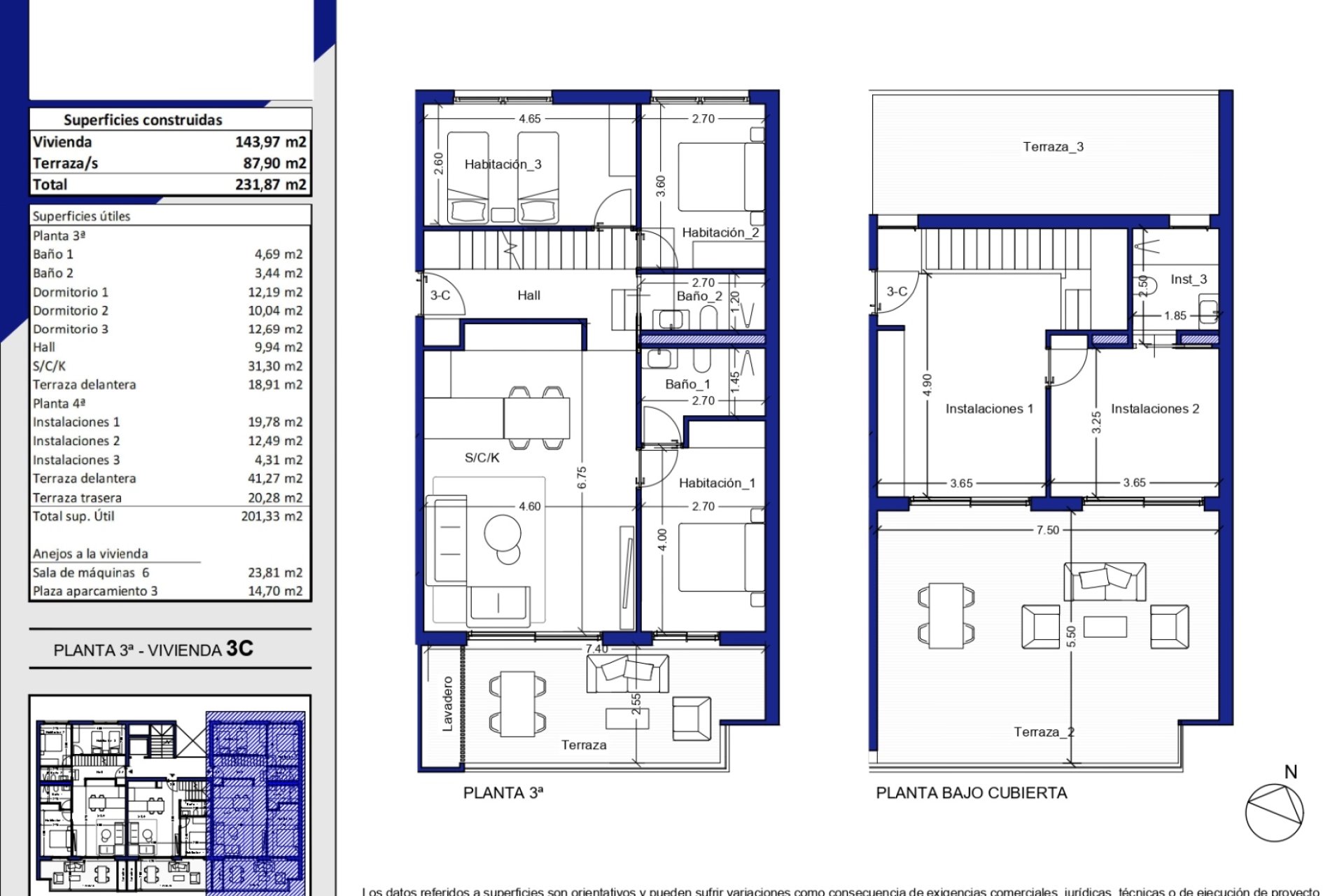 Nouvelle construction - Attique -
Villajoyosa