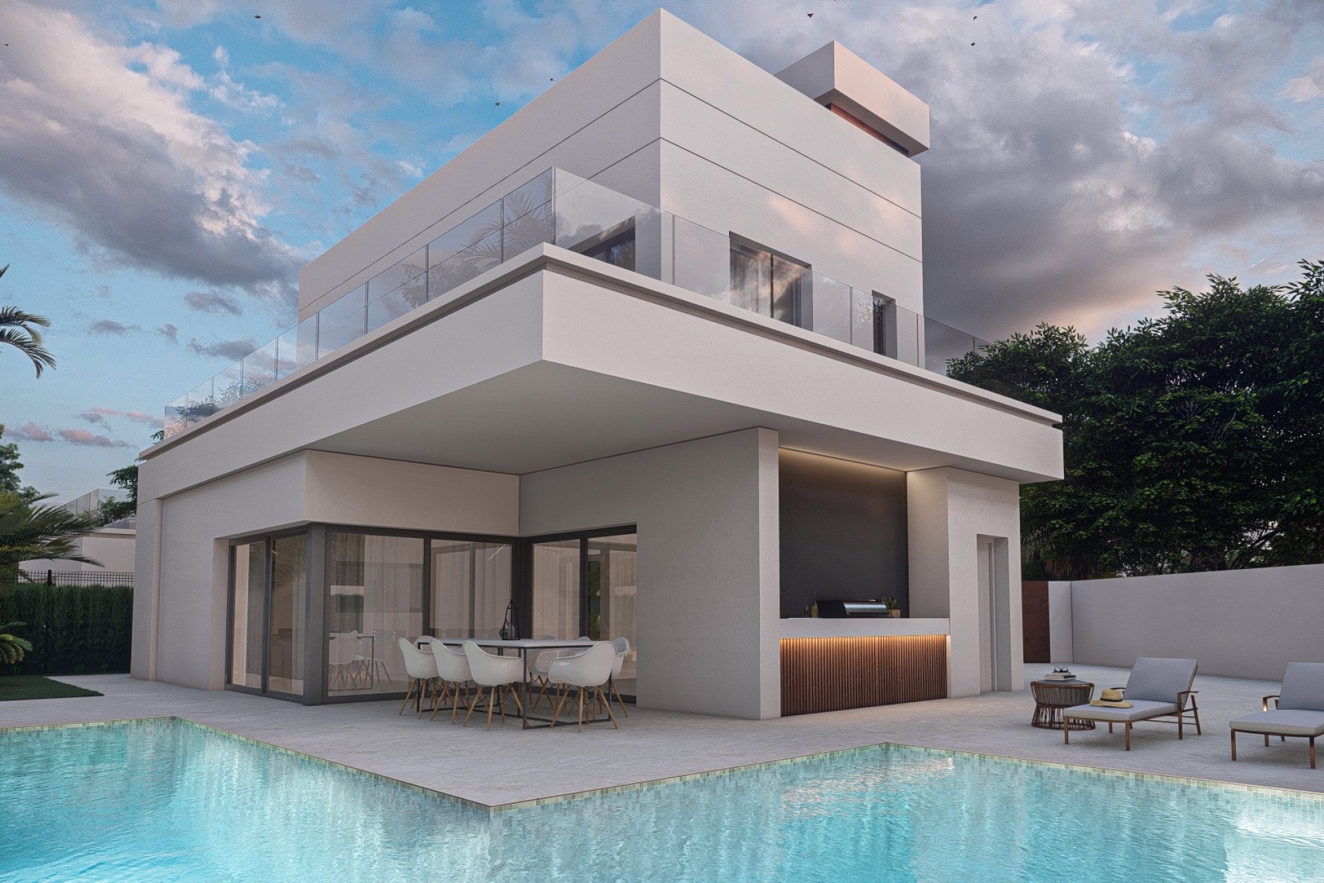 Nybygg -  Hytte / villa -
Albir