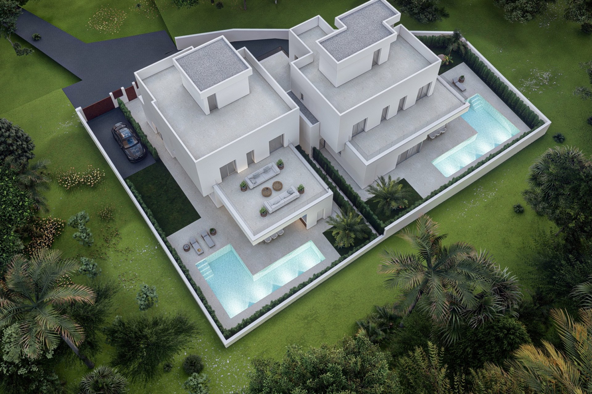 Nybygg -  Hytte / villa -
Albir