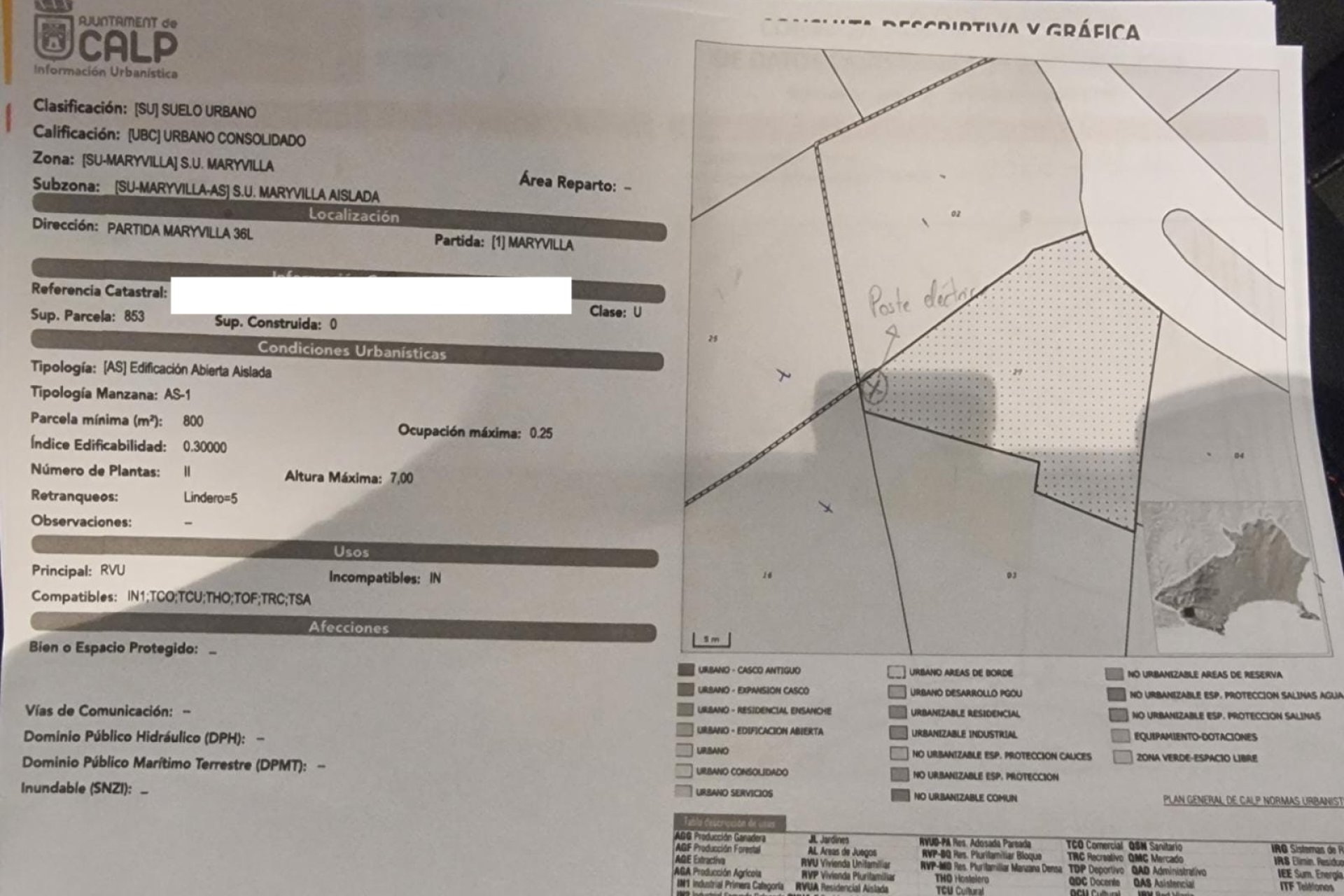 Resale - Plot / Land -
Calpe - Maryvilla