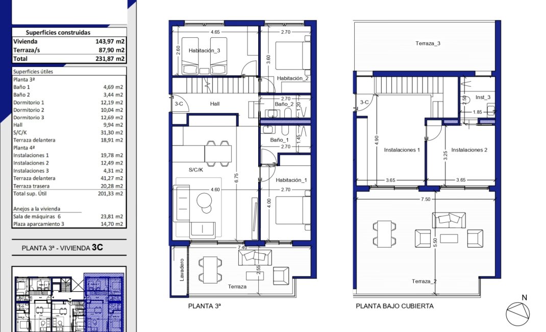 Nouvelle construction - Attique -
Villajoyosa
