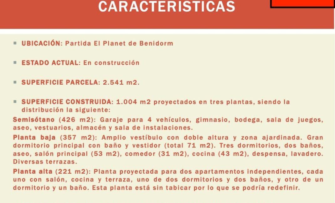 Resale - Villa -
Benidorm - Urbanizaciones