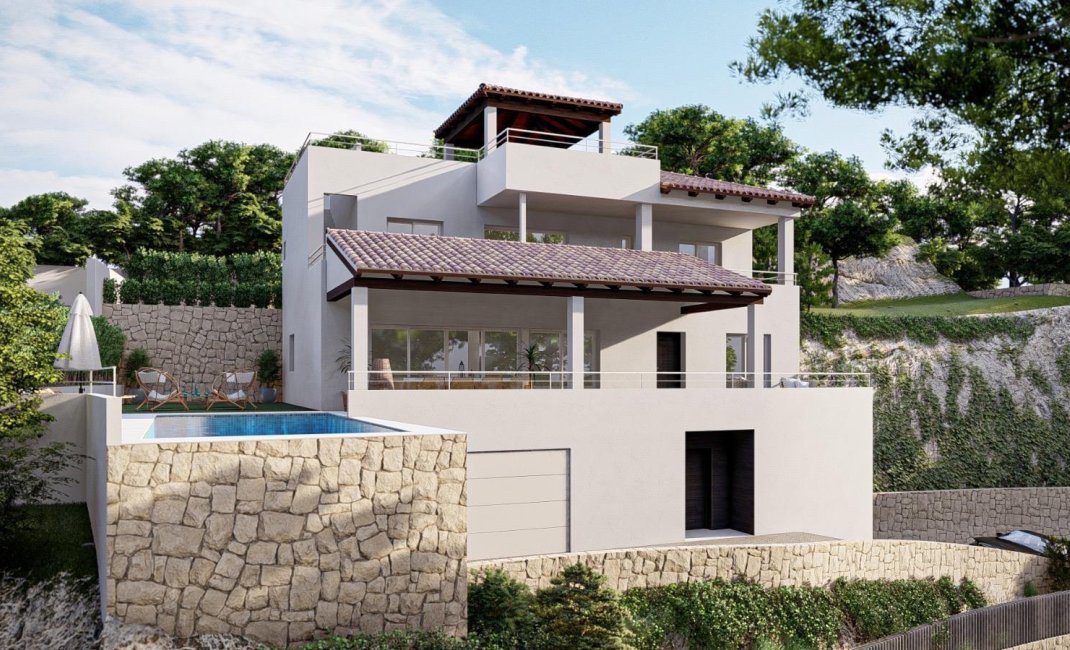 Obra nueva - Villa -
Altea