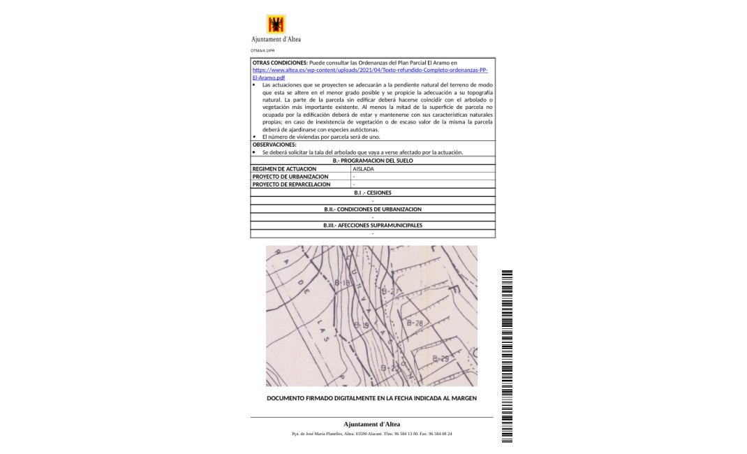 Reventa - Parcela / Terreno -
Altea